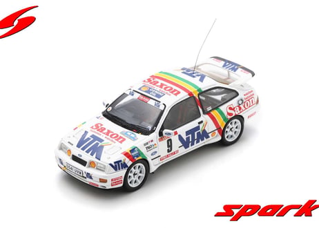 Spark 1/43 (S8709) Ford Sierra RS Cosworth #9 - 4th Ypres 24 Hours Rally 1990