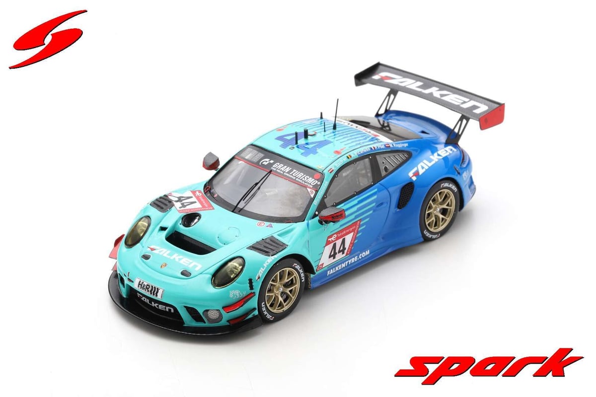 Spark 1/43 (SG863) Porsche 911 GT3 R #44 Falken