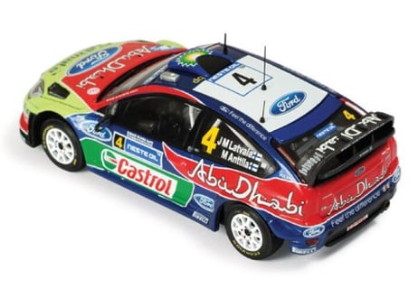 ixo models 1/43 (RAM447)Ford Focus RS WRC 09 #4 Winner Rally Finland 2010