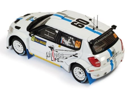 ixo models 1/43 (RAM486) Skoda Fabia S2000 #60 Rally Sweden 2012