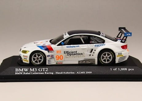 MINICHAMPS 1/43 (400092990) BMW M3 GT2 ALMS 2009 #90