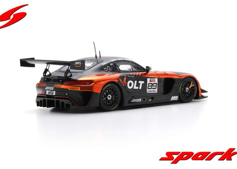 Spark 1/43 (SB728) Mercedes-AMG GT3 #89 AKKODIS ASP Team 24H Spa 2023