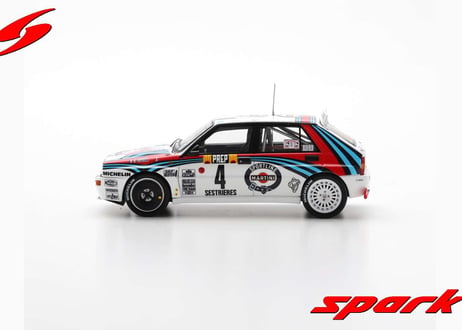 Spark 1/43 (S9015) Lancia Delta HF Integrale #4 Winner Monte Carlo Rally 1992