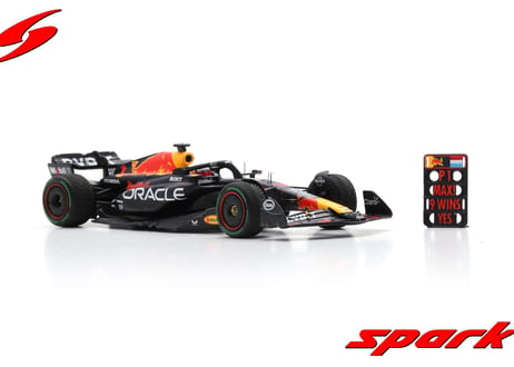 Spark 1/43 (S8923) Oracle Red Bull Racing RB19 #1 Oracle Red Bull Racing Winner Dutch GP 2023
