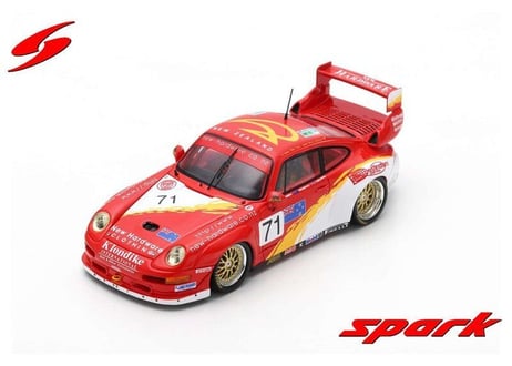 Spark 1/43 (S5529) Porsche 911 GT2 #71 24H Le Mans 1996