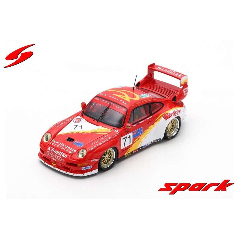 Spark 1/43 (S5529) Porsche 911 GT2 #71 24H Le Mans 1996