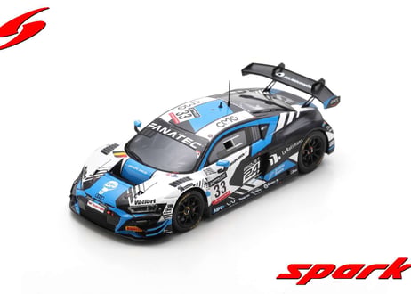 Spark 1/43 (SB515) Audi R8 LMS GT3 #33 Team WRT 2nd Gold Cup class 24H Spa 2022