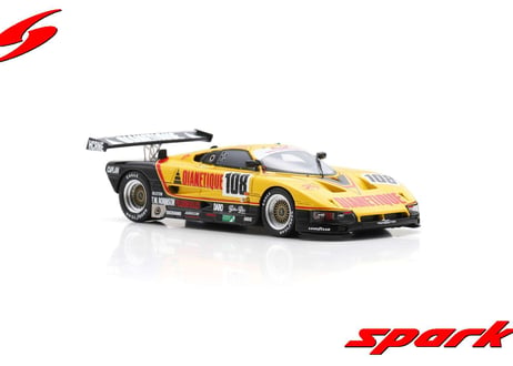 Spark 1/43 (S6802) Spice SE 87 C #108 17th 24H Le Mans 1989