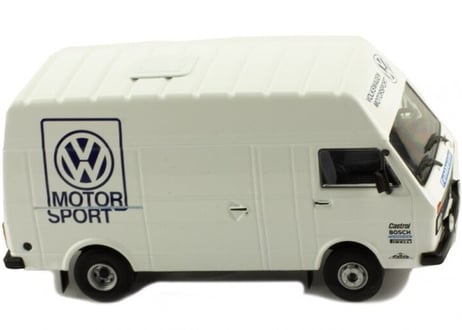 ixo models 1/43 (RAC286) VOLKSWAGEN LT45 LWB Rally Assistance Van "VOLKSWAGEN MOTOR SPORT" White
