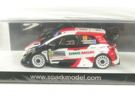 Spark 1/43 (S6584) Toyota Yaris WRC #69 4th Rally MonteCarlo 2021