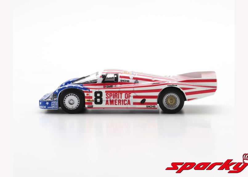 Sparky 1/64 (Y176) PORSCHE 956 #8 24h Le Mans 1