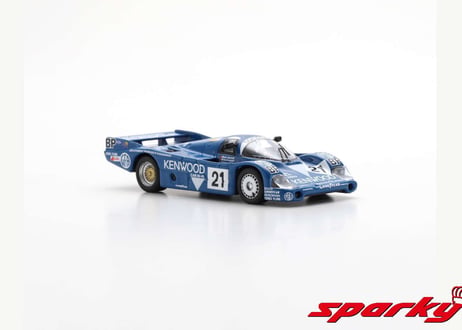 Sparky 1/64 (Y177) PORSCHE 956 #21 3位  24h Le Mans 1983  M. ANDRETTI - M. ANDRETTI - P. ALLIOT