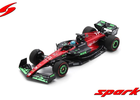 Spark 1/43 (S8921) Alfa Romeo F1 Team KICK C43 #77 Alfa Romeo F1 Team ORLEN Belgian GP 2023