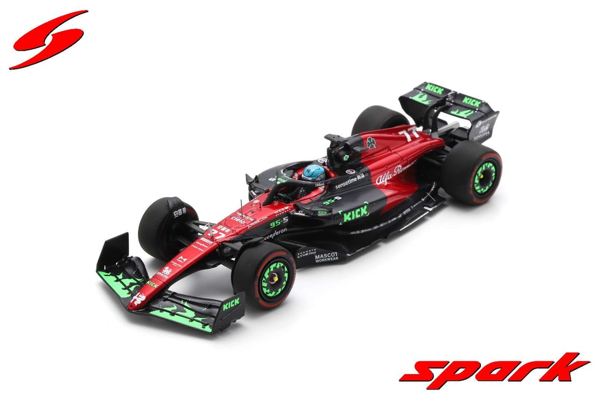 Spark 1/43 Alfa Romeo Racing C39 シェイクダウン ミニチャンプス 1/43 アルファロメオ レーシング F1 C39