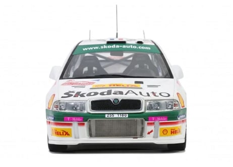 Otto mobile 1/18 (OT431) Skoda Octavia WRC #14 Rally Automobile Monte-Carlo 2003