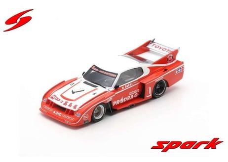 Spark 1/43 (SJ095) TOYOTA CELICA NO.1 Gr5 WINNER FUJI 1979 NOBUHIDE TACHI