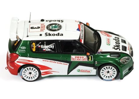 ixo models 1/43 (RAM422) SKODA ファビア S2000  2010年モンテカルロラリー 5位 #3