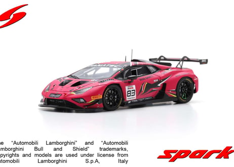 Spark 1/43 (SB742) Lamborghini Huracan GT3 EVO 2 #83 Iron Dames 24H Spa 2023