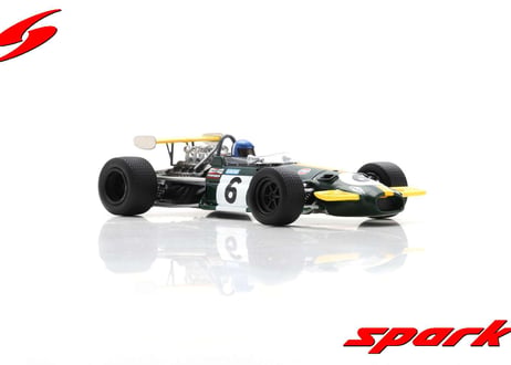 Spark 1/43 (S8321) Brabham BT26A #6 Winner German GP 1969 Jacky Ickx