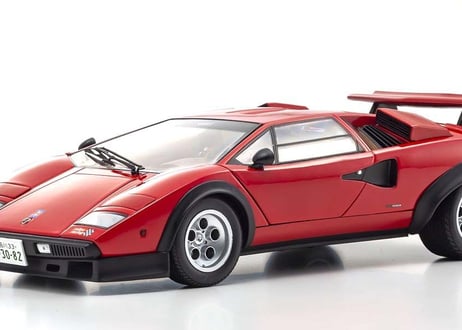 KYOSHO 1/18 (KS08320A) Lamborghini Countach Walter Wolf (Red)