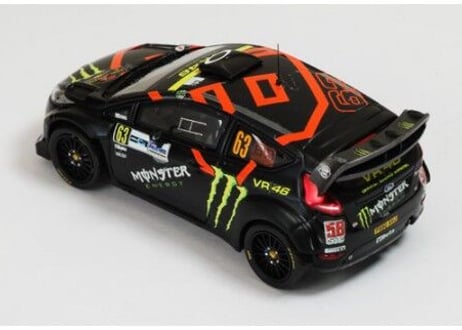 Ixo models 1/43 (RAM470) Ford Fiesta RS WRC #63 Monza Rally 2011