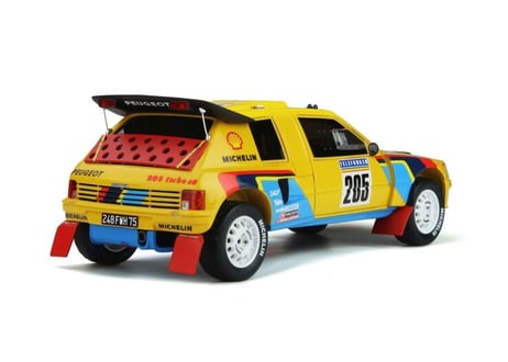 Otto Mobile 1/18 (OT354) Peugeot 205 Grand Raid #205