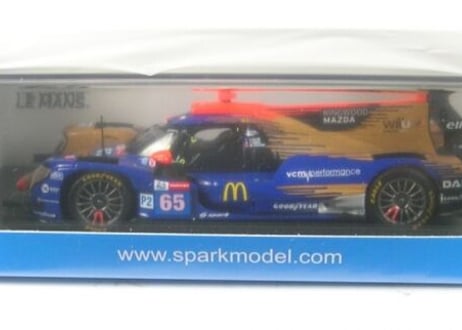 Spark 1/43 (S8255) Oreca 07 Gibson #65 Panis Racing 3rd LMP2 24h LM 2021