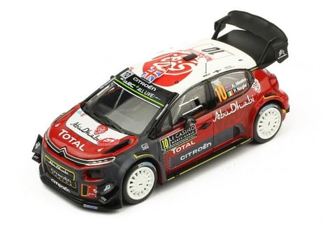 ixo models 1/43  (RAM662) CITROEN C3 WRC #10 Rallye Monte Carlo 2018