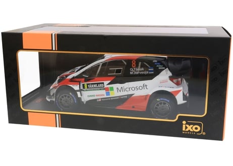 ixo models 1/18 (18RMC039A) Toyota Yaris WRC #8 Winner Rally Sweden 2019 O.Tanak