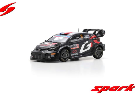 Spark 1/43 (S6852)TOYOTA GR Yaris Rally1 HYBRID #17 TOYOTA GAZOO Racing WRT 2nd Rally MonteCarlo2024