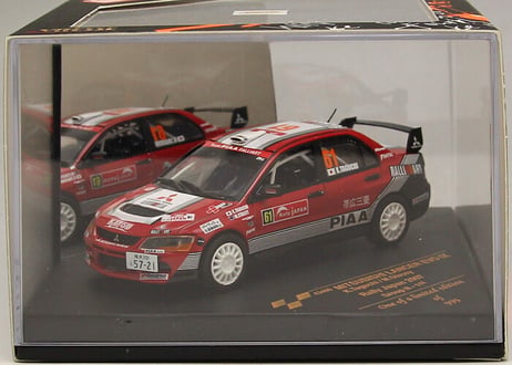 VITESSE 1/43 (43400) MITSUBISHI LANCER EVO IX K.Taguchi/M.Stacey Rally Japan 2007 Group N 1st