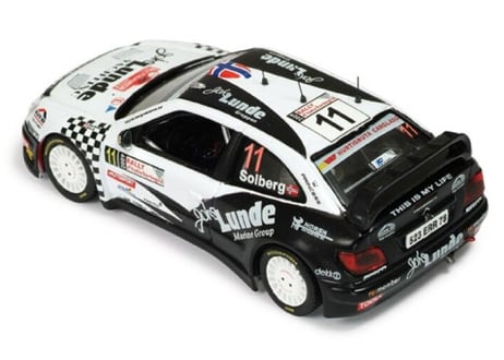 ixo models 1/43 (RAM360) Citroen Xsara WRC #11 3rd Cyprus Rally 2009