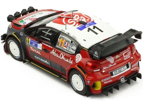 ixo models 1/43  (RAM671) CITROEN C3 WRC #11 Rally Tour de Mexico 2018