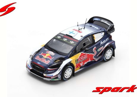 Spark 1/43 (S5967) Ford Fiesta WRC M-Sport Ford WRT #3 3rd Rally Portugal 2018