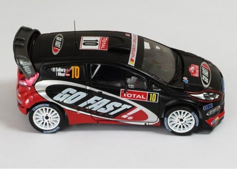 ixo models 1/43 (RAM495) Ford Fiesta RS WRC #10 Rally Monte Carlo 2012 H.Solberg