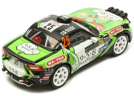 ixo models 1/43 (RAM681) FIAT Abarth 124 RGT #25 Rallye Monte Carlo 2018