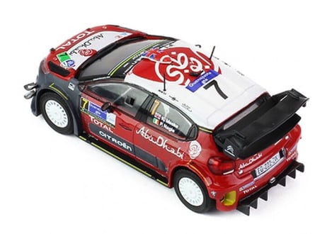ixo models 1/43 (RAM638B) CITROEN C3 WRC #7 Winner Mexico Rally 2017