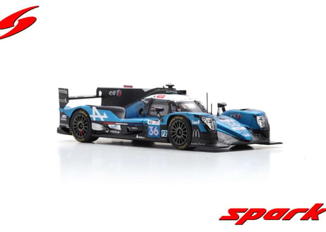 Spark 1/43 (S8746) Oreca 07 - Gibson #36 ALPINE ELF TEAM Le Mans 24H 2023