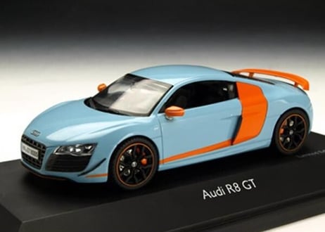 Schuco 1/43 (450722600) Audi R8 GT Gulf Racing