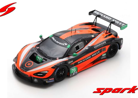 Spark 1/43 (US097) MCLAREN 720S GT3 #76 COMPASS RACING BELLE ISLE 2019