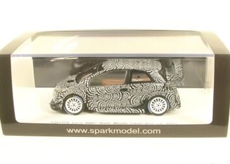 Spark 1/43 (S5168) TOYOTA Yaris WRC Rally Monte Carlo Test Car 2017