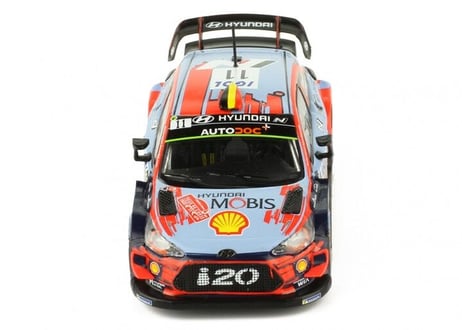 ixo models 1/43 (RAM711) HYUNDAI Coupe i20 WRC #11 1st Rallye Corse 2019