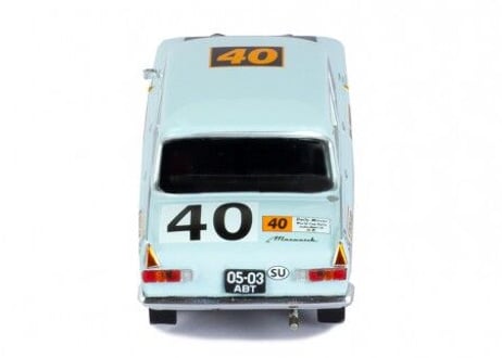ixo models 1/43 (RAC352) Moskvitch 412 #40 Rally London-Mexico 1970