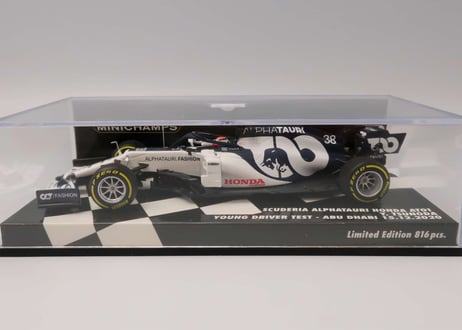 MINICHAMPS 1/43 (417 209938) AlphaTauri HONDA AT01 #38 Young Driver Test -Abu Dhabi 2020