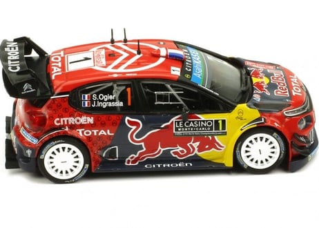 ixo models 1/43 (RAM699) Citroen C3 WRC #1 Rally Monte Carlo 2019