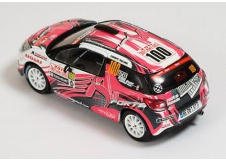 ixo models 1/43 (RAM460) Citroen DS3 R3 #100 Rally Monte Carlo IRC 2011
