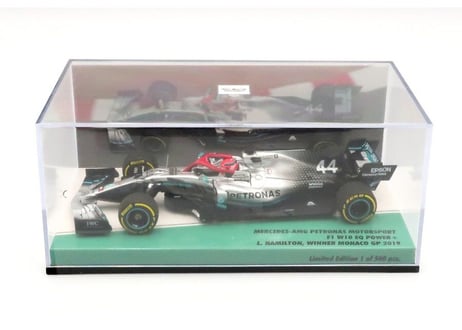 MINICHAMPS 1/43 (447190644) Mercedes-AMG F1 W10 #44 Monaco GP F1 Weltmeister 2019