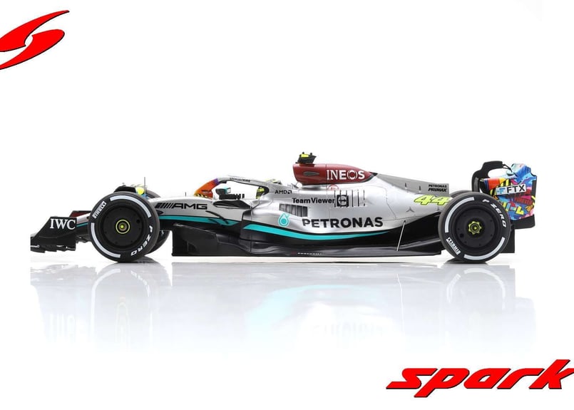 【未使用】Spark 1/18 Mercedes-AMG Petronas F1 Spark 1/18 Mercedes-AMG Petronas F1 W14 E Performance #44
