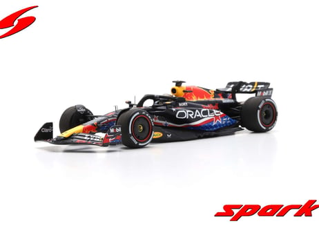 Spark 1/43(S8915)OracleRedBullRacing RB19 #1 OracleRedBullRacing Winner USA GP2023 Max Verstappen