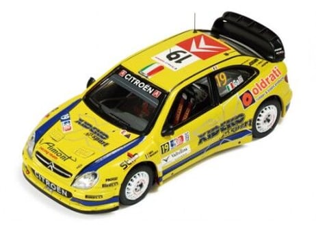 ixo models 1/43 (RAM290) Citroen Xsara WRC #19 6th Rally Norway 2007